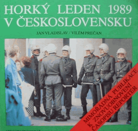 Horký leden 1989 v Československu - mimořádná publikace k znovuobnovení časopisu Reportér