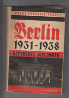 Berlín 1931-1938. Vzpomínky diplomata