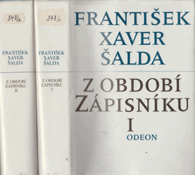 2SVAZKY Z období Zápisníku I - II. Studie, medailóny a glosy z literatury české