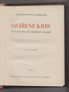 Ozářené krby - Vlastenecké rodiny české