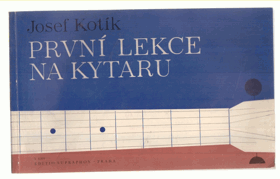 První lekce na kytaru
