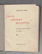 Nová odyssea milostná
