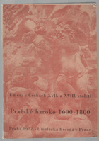 Pražské baroko - výstava umění v Čechách XVII.-XVIII. století 1600-1800