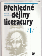 2SVAZKY Přehledné dějiny literatury I - II