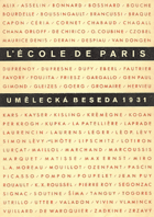 L´école de paris. Umělecká beseda 1931