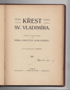 Křest sv. Vladimíra. Legenda z ruské historie