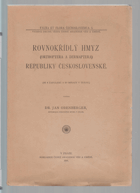 Rovnokřídlý hmyz republiky Československé