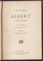 Albert a jiné povídky.