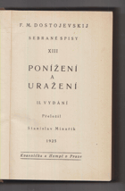 Ponížení a uražení