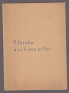 Filosofie a ochrana zvířat