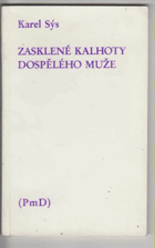 Zasklené kalhoty dospělého muže