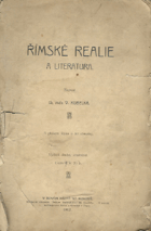 Římské realie a literatura
