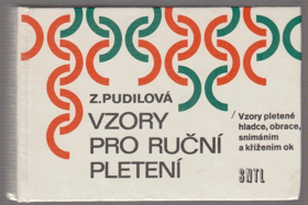 Vzory pro ruční pletení - vzory pletené hladce, obrace, snímáním a křížením ok