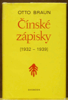 Čínské zápisky 1932-1939