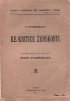 Ke kritice ženskosti.