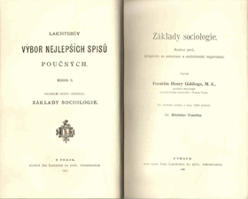 Základy sociologie - rozbor jevů, týkajících se associace a společenské organisace