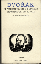 Dvořák ve vzpomínkách a dopisech