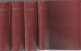 4SVAZKY 4BDE!! Goethes Werke in sechzehn Bänden. 16 Th.in 4 banden