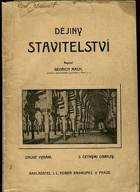 Dějiny umění I. Dějiny stavitelství