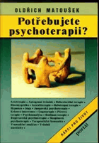 Potřebujete psychoterapii?