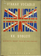 Anglická literatura XX. století. Básníci doby poviktoriánské BEZ OBÁLKY