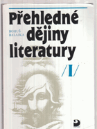 Přehledné dějiny literatury I