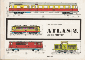 Atlas lokomotiv II. Elektrická a motorová trakce...BEZ OBALU (foto ilustr.)