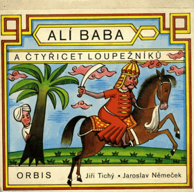 Alí Baba a čtyřicet loupežníků 3D POP UP BOOK !!