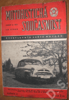 Motoristická současnost II. roč., číslo 2 - čtvrtletník Světa motorů