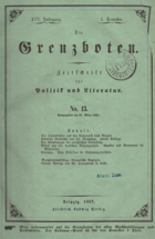 Die Grenzboten - Zeitschrift für Politik und Literatur No. 13