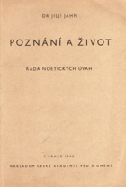 Poznání a život - řada noetických úvah