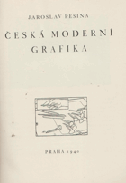 Česká moderní grafika