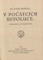 V počátcích revoluce