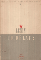 Co dělat? - Palčivé otázky našeho hnutí