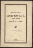 Josef Navrátil (1798-1865) - jeho život a dílo