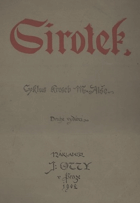 Sirotek - Cyklus kreseb