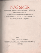 Náš směr - ročník II - revue pro kreslení a umělecký průmysl INDIVIDUÁLNÍ BAREVNÉ ...