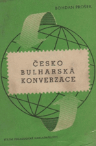 Česko-bulharská konverzace BULHARŠTINA
