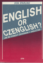 English or Czenglish?