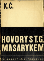Hovory s T.G. Masarykem BEZ PAPÍR. OBALU