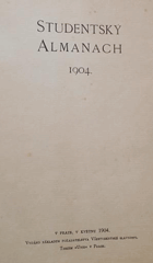 Studentský almanach 1904