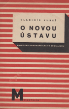 O novou ústavu