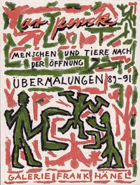 A.R. Penck - Menschen und Tiere nach der Öffnung - Übermalungen 1989-91