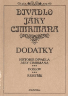 Dodatky - Historie Divadla Járy Cimrmana - Doslov - Rejstřík