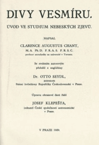 Divy vesmíru. Úvod ve studium nebeských zjevů