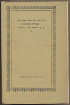 Deník spisovatele sv. 1