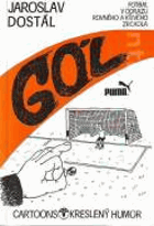 Gól - Fotbal v odrazu rovného a křivého zrcadla - Kreslený humor