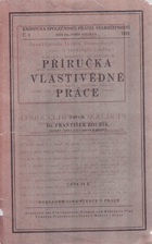 Příručka vlastivědné práce PODPIS ROUBÍK