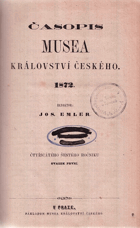 Časopis Musea Království českého 46.ročník!!