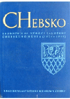 Chebsko - sborník k 85. výročí založení chebského musea (1874-1959)